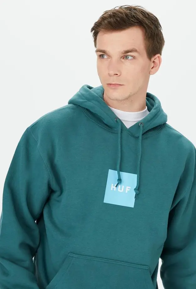 HUF Set Box Pullover Erkek Yeşil Sweatshirt