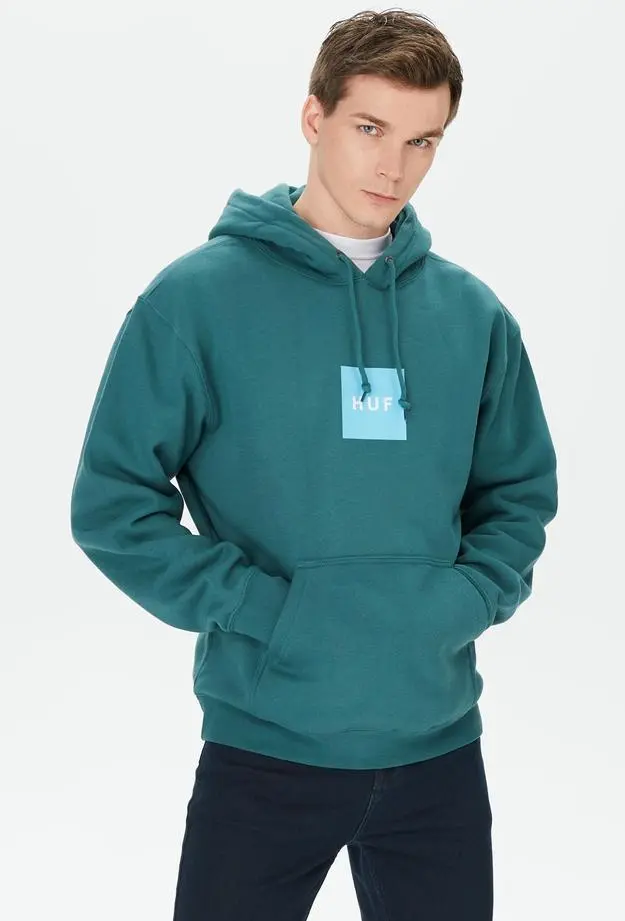HUF HUF Set Box Pullover Erkek Yeşil Sweatshirt