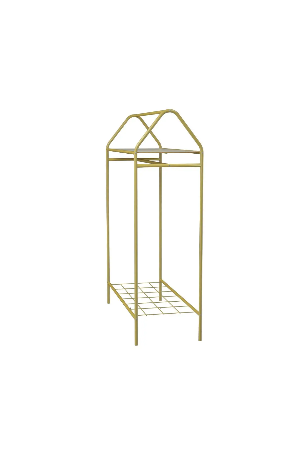 Home Hanger Gold Elbise Askılığı Raflı New Design Konfeksiyon Askısı