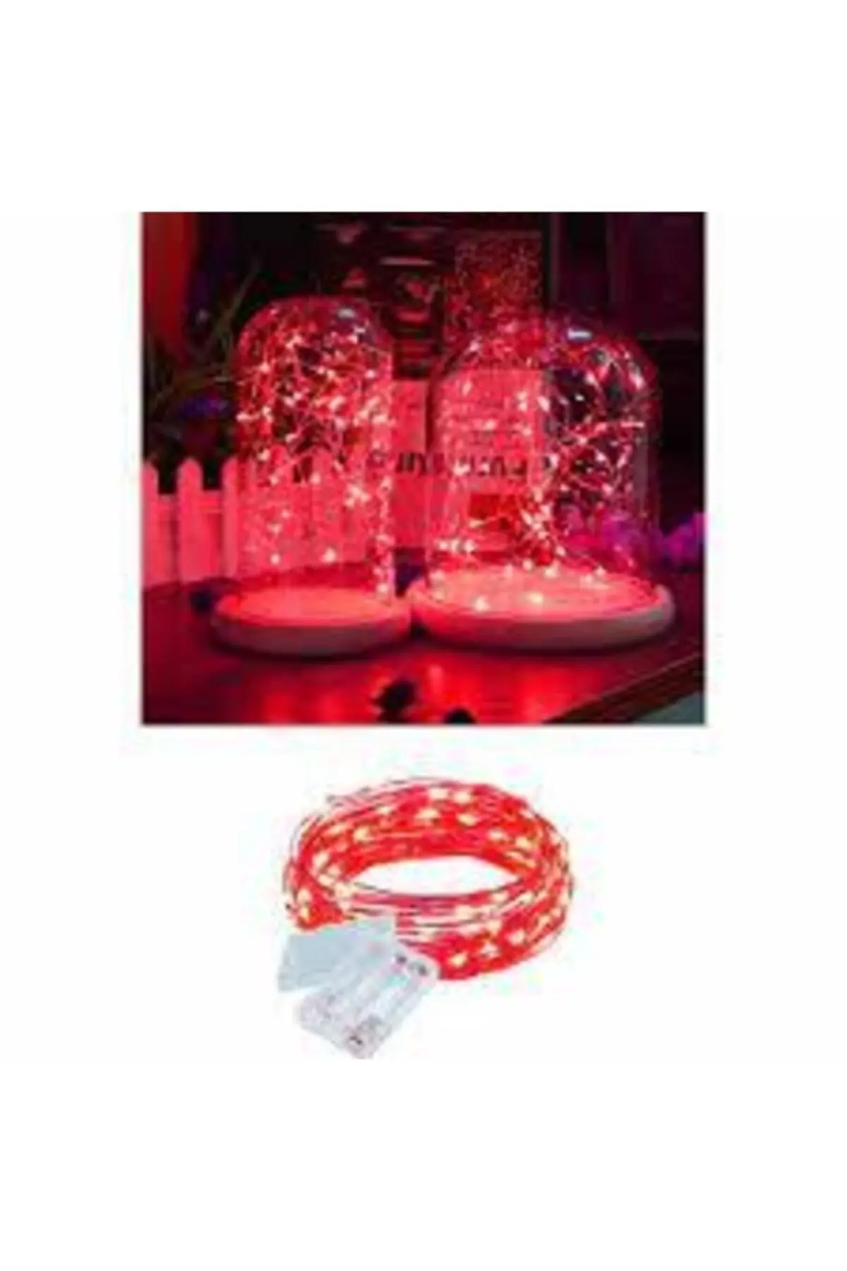 Yeni Nesil 3 Metre 30 Ledli Kırmızı Peri Led Işık