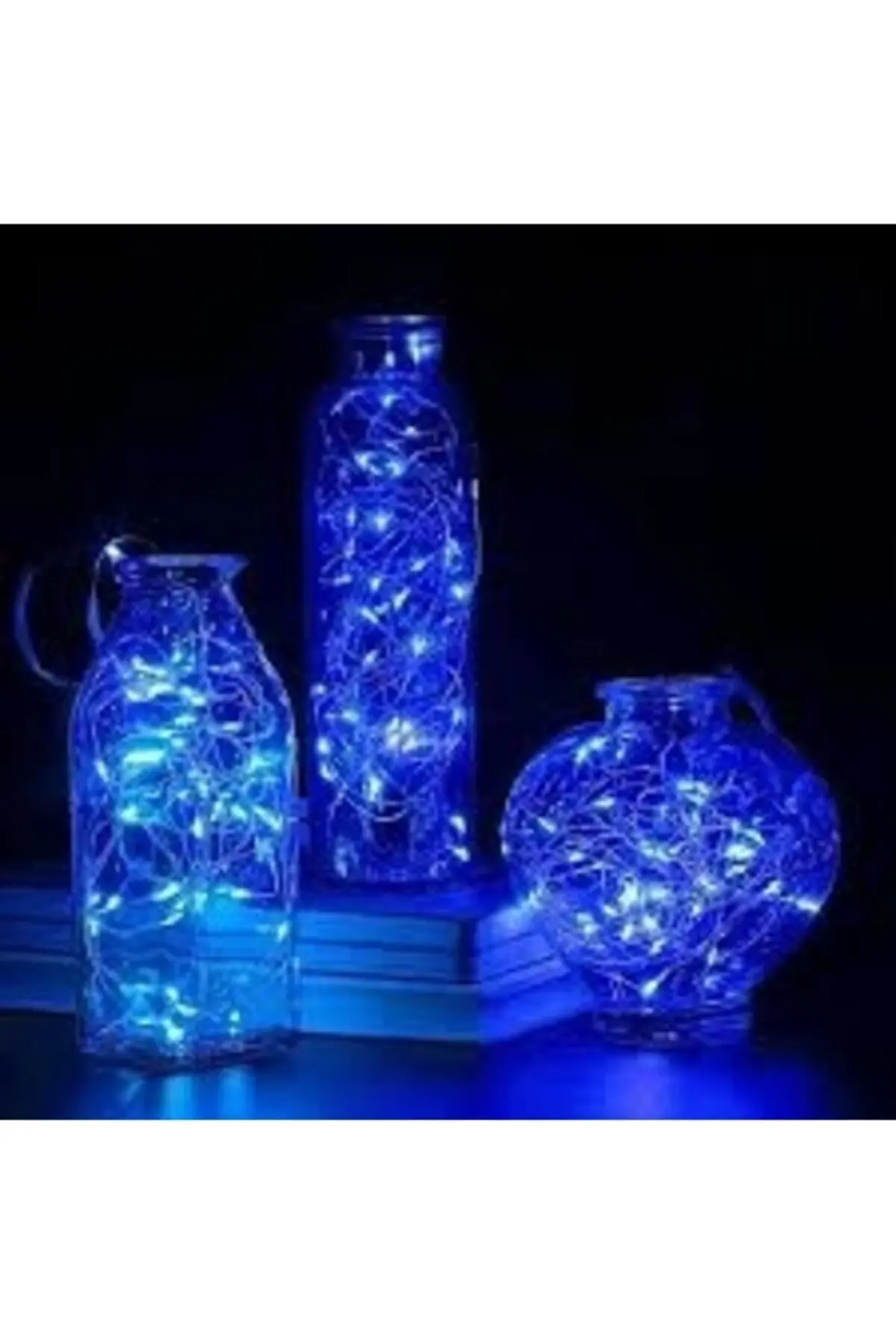 Yeni Nesil 3 Metre 30 Ledli Mavi Peri Led Işık