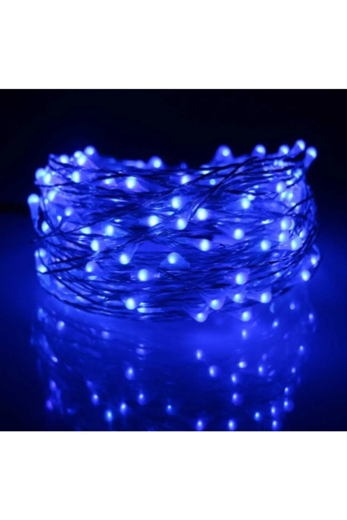 Yeni Nesil 3 Metre 30 Ledli Mavi Peri Led Işık