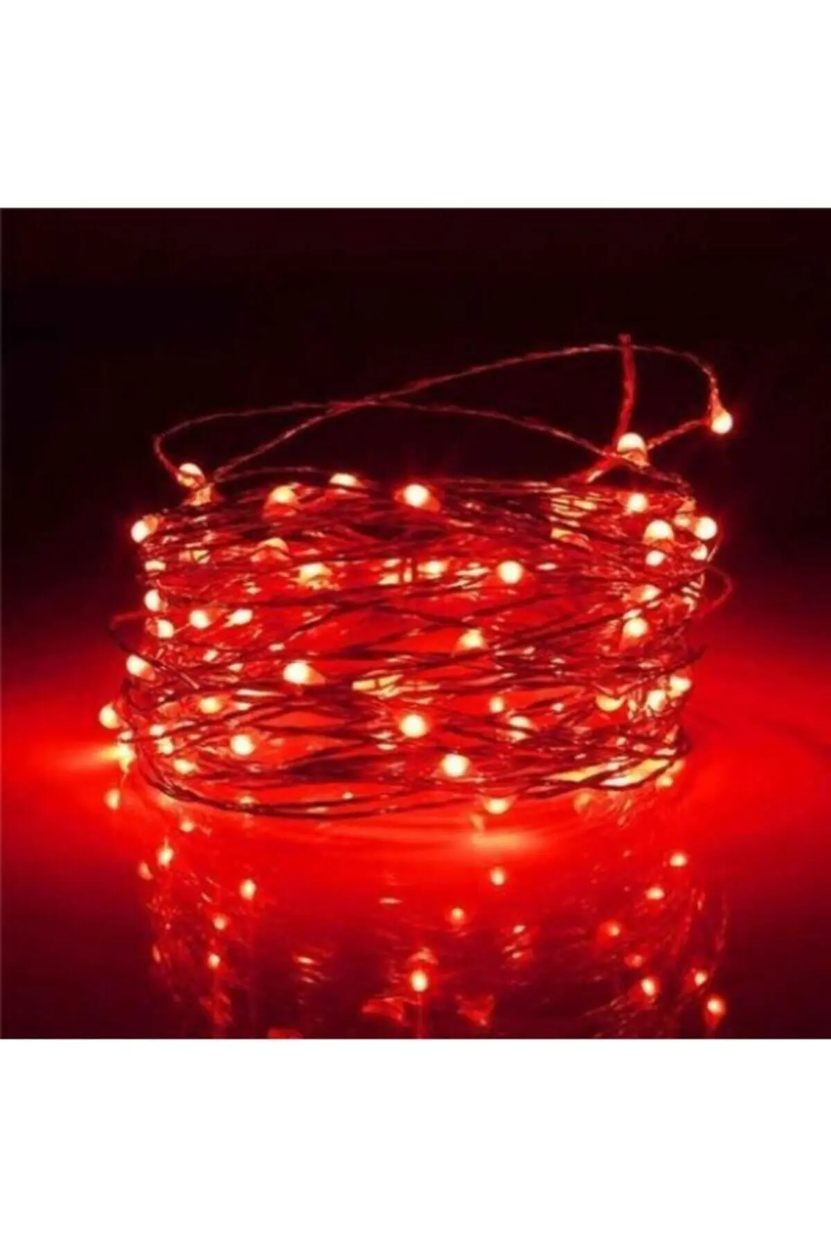 Yeni Nesil 3 Metre 30 Ledli Kırmızı Peri Led Işık