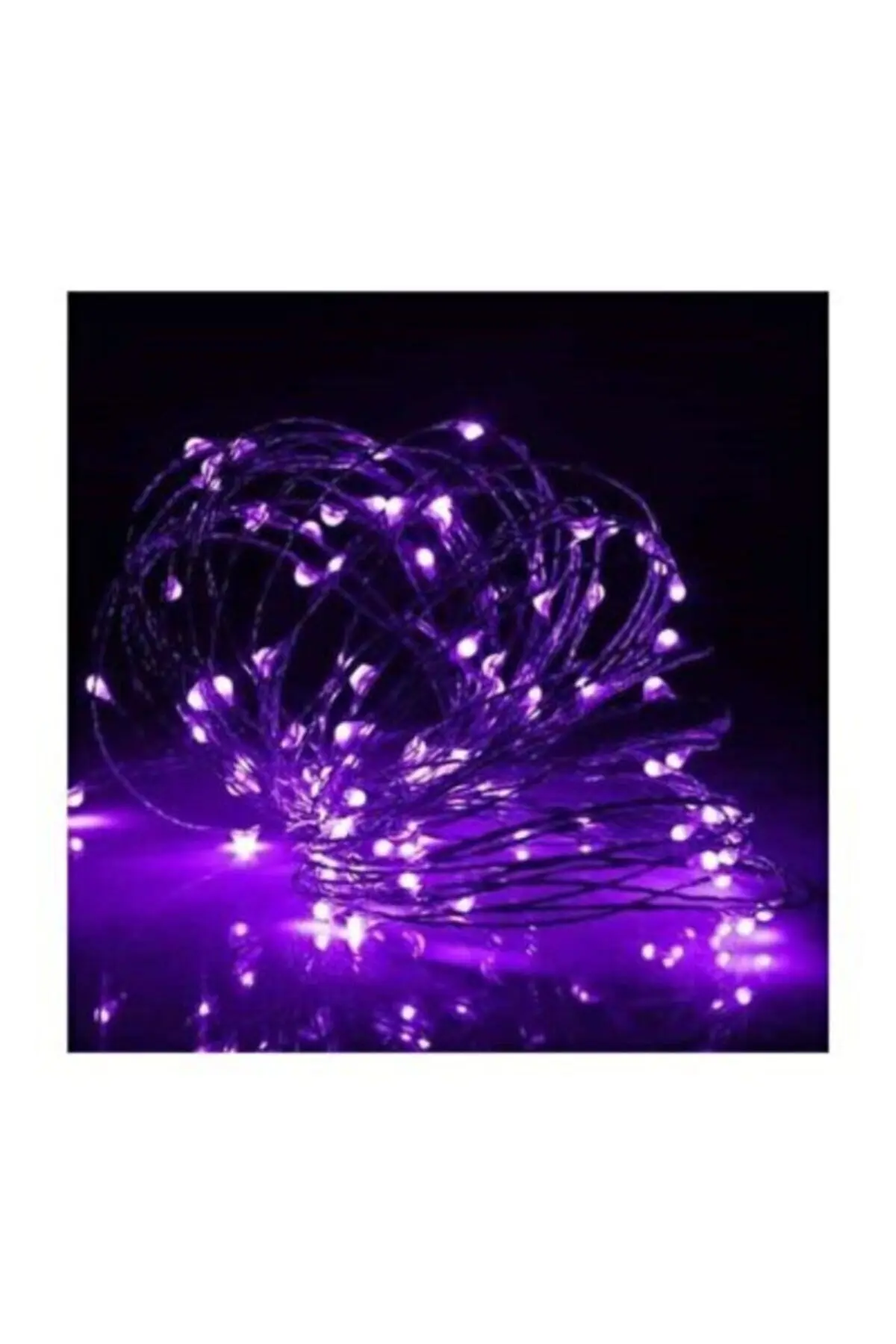 Yeni Nesil 3 Metre 30 Ledli Mor Peri Led Işık