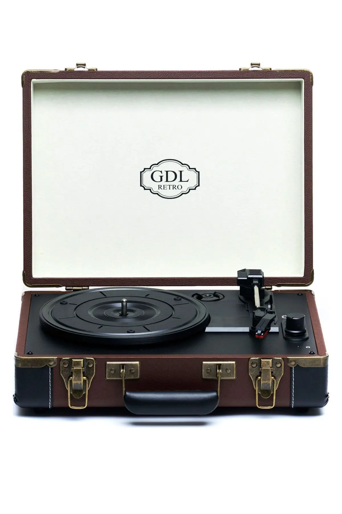 GDL Retro Çanta Pikap T317b Kahverengi (BLUETOOTH - ŞARJLI)
