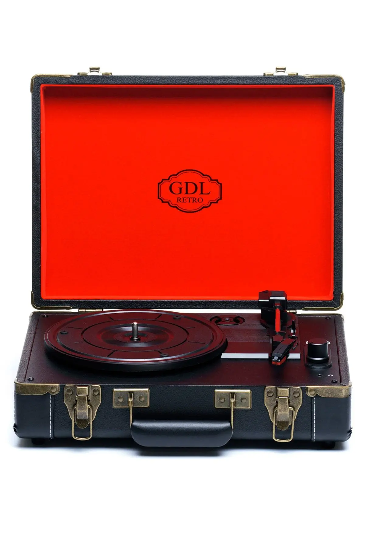 GDL Retro Çanta Pikap T317b Siyah (BLUETOOTH-ŞARJLI)