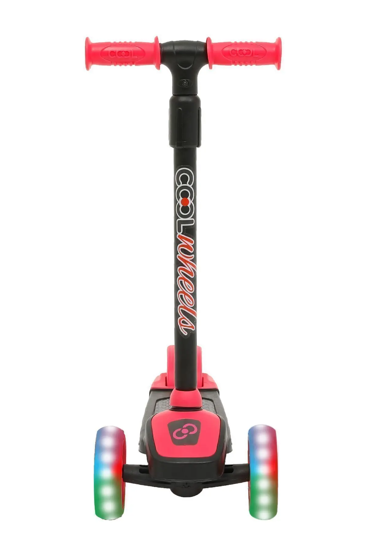 Cool Wheels Twist Led Işıklı 3 Tekerlekli Yükseklik Ayarlı PEMBE Scooter