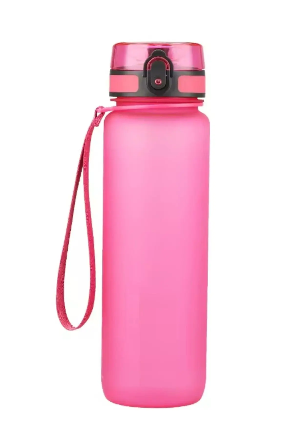 Genel Markalar 1 Litre Tritan Su Matarası Motivasyonlu Yüksek Kapasite Su Şişesi Spor Matara Koku Sızdırma Yapmaz