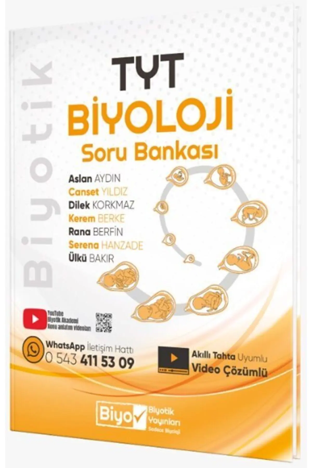 Biyotik Yayınları Tyt Biyoloji Biyotik Soru Bankası 2024-2025 Güncel