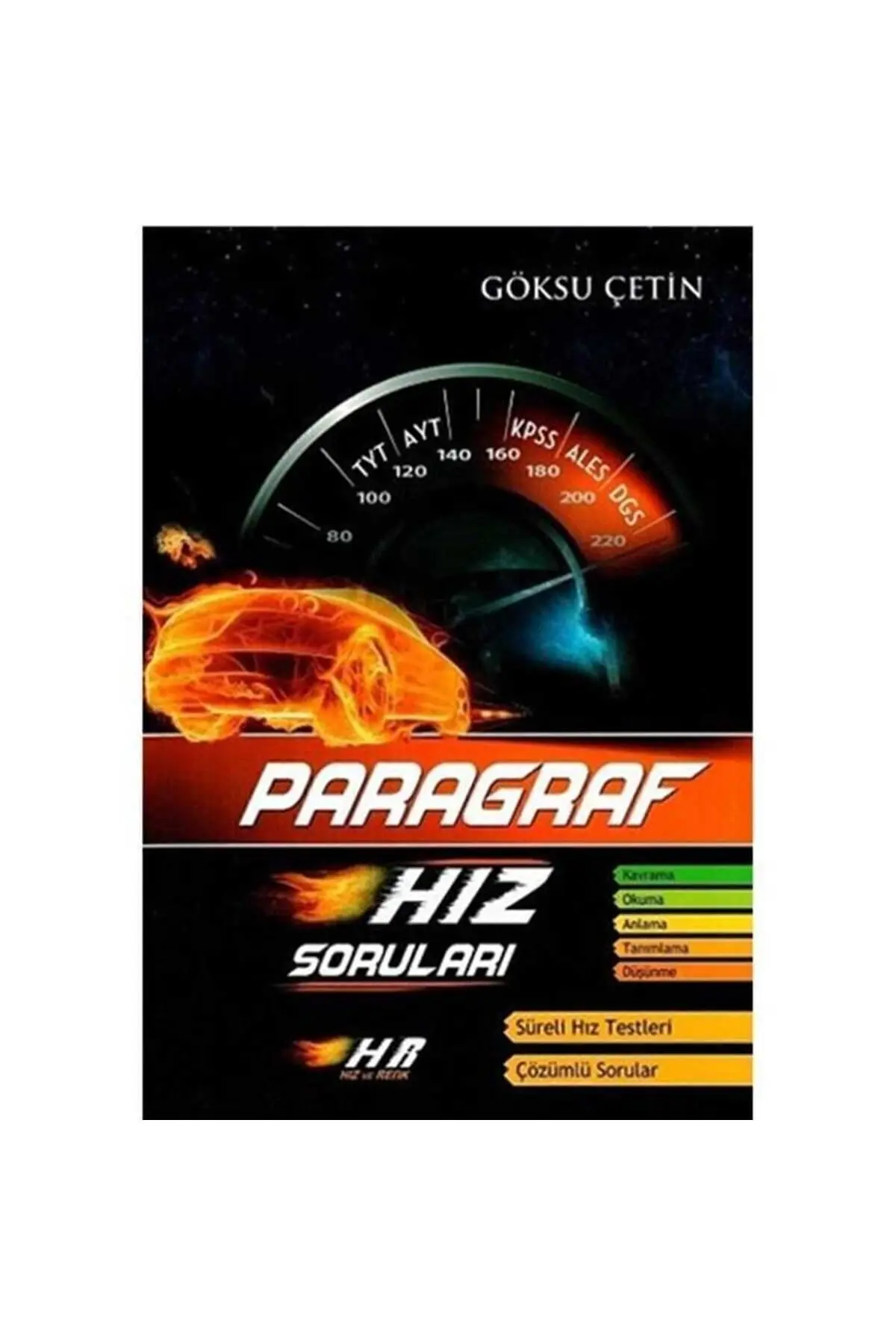 Hız ve Renk Yayınları 9. 10. 11 Ve 12. Sınıf Tyt Paragraf Soru Bankası Ve Renk 2024-2025
