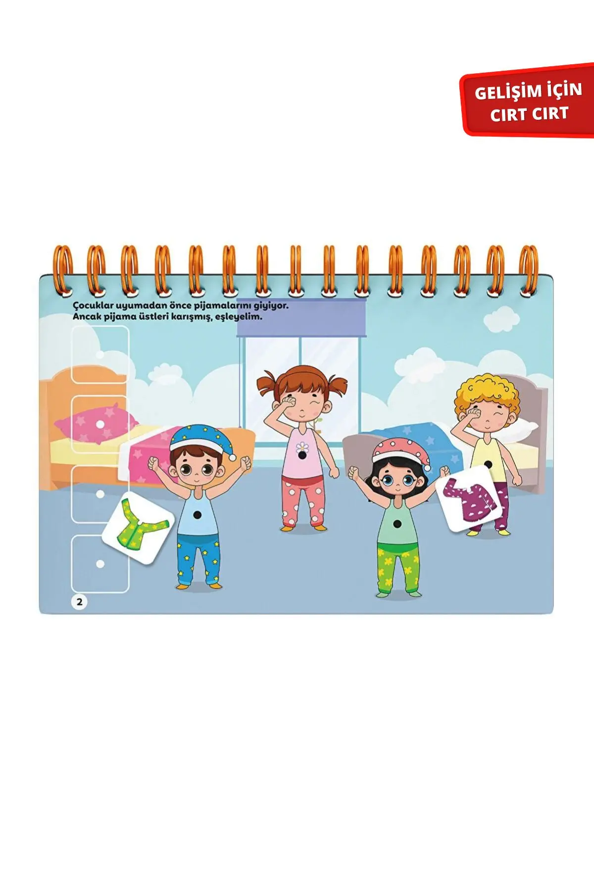 Şimdi Cırt Cırt ile Uyku Vakti Kitabı