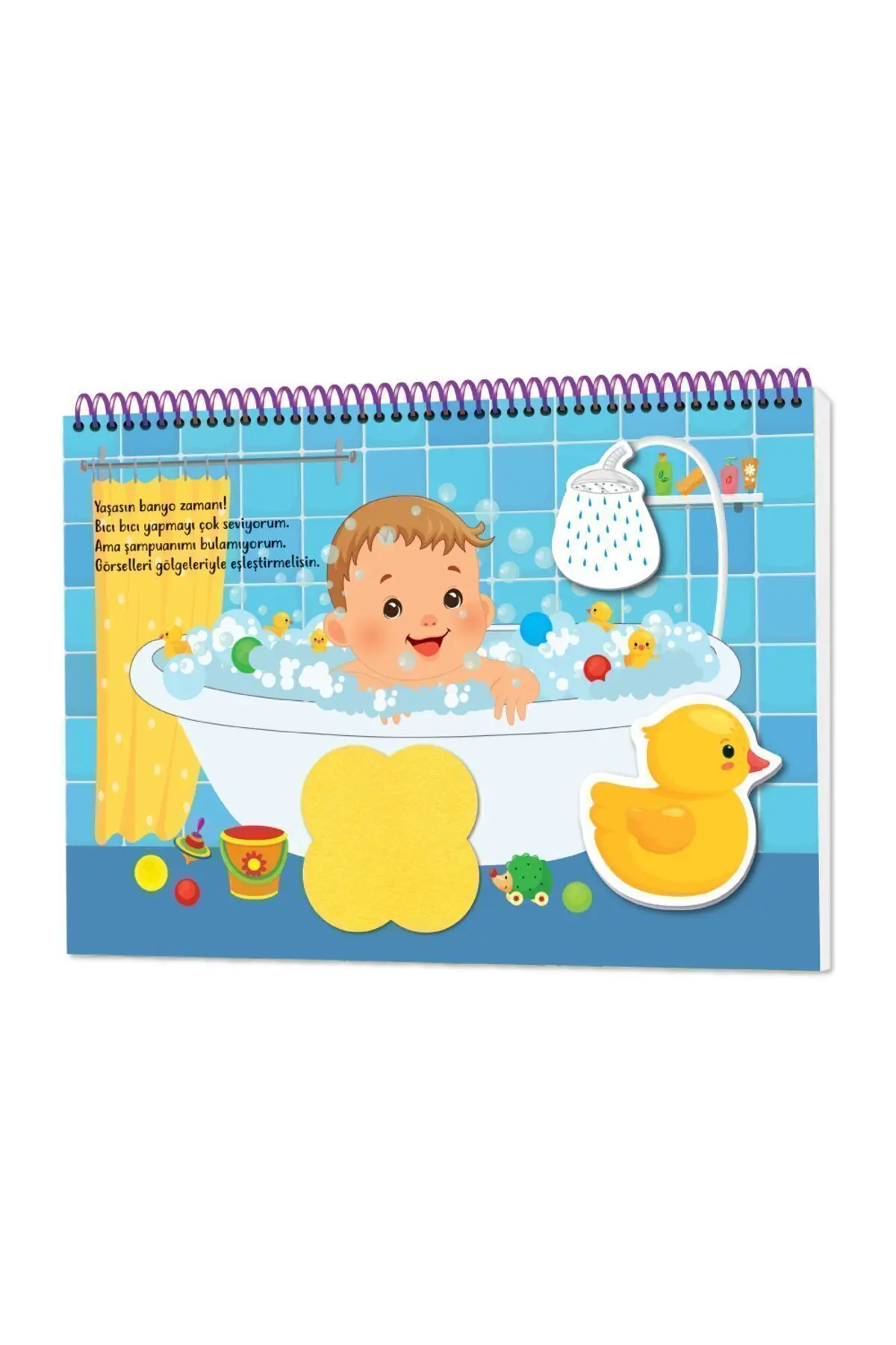 9-18 Ay Ilk Cırt Cırtlı - Keçeli Etkinlik Kitabım