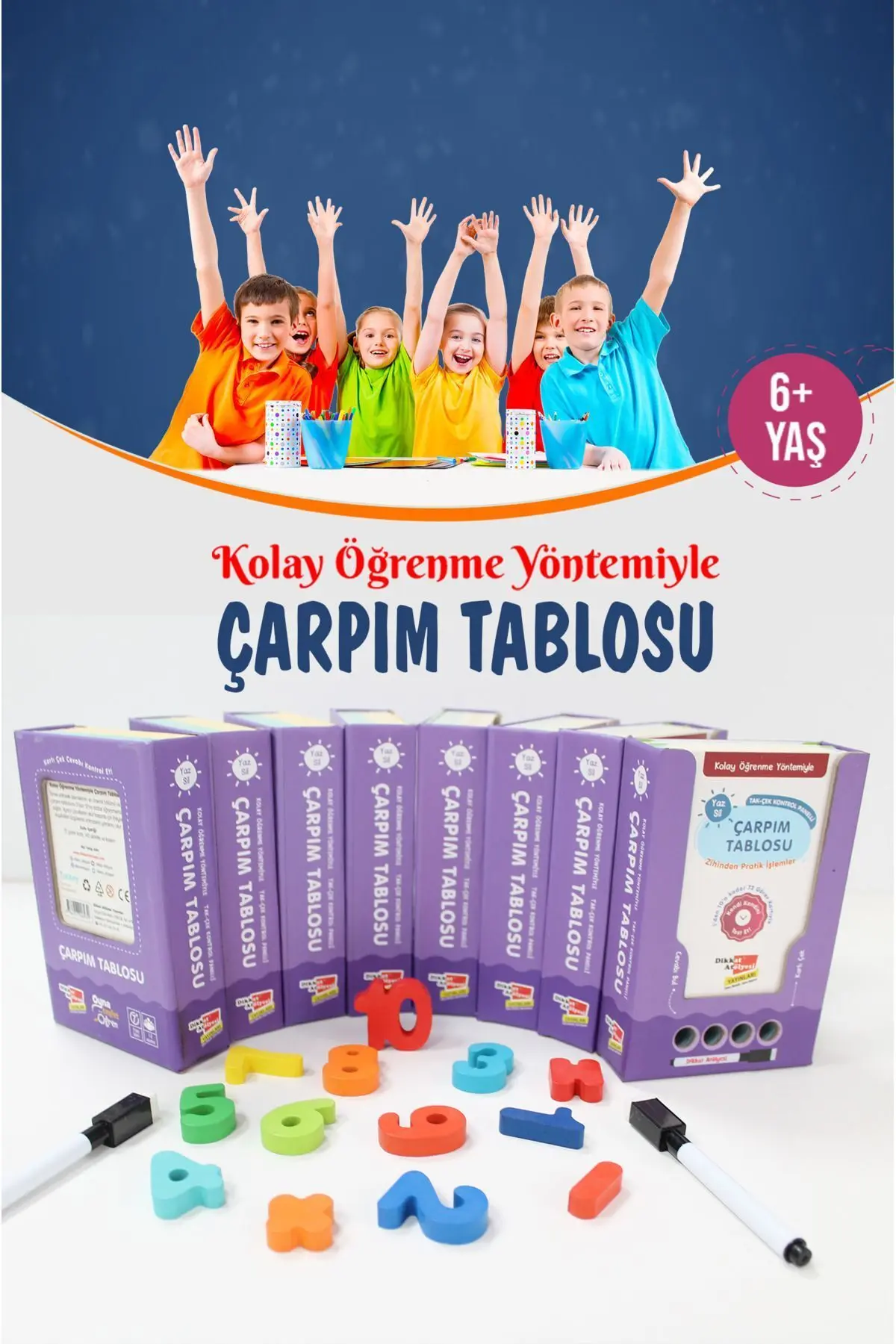 Kolay Öğrenme Yöntemiyle Çarpım Tablosu