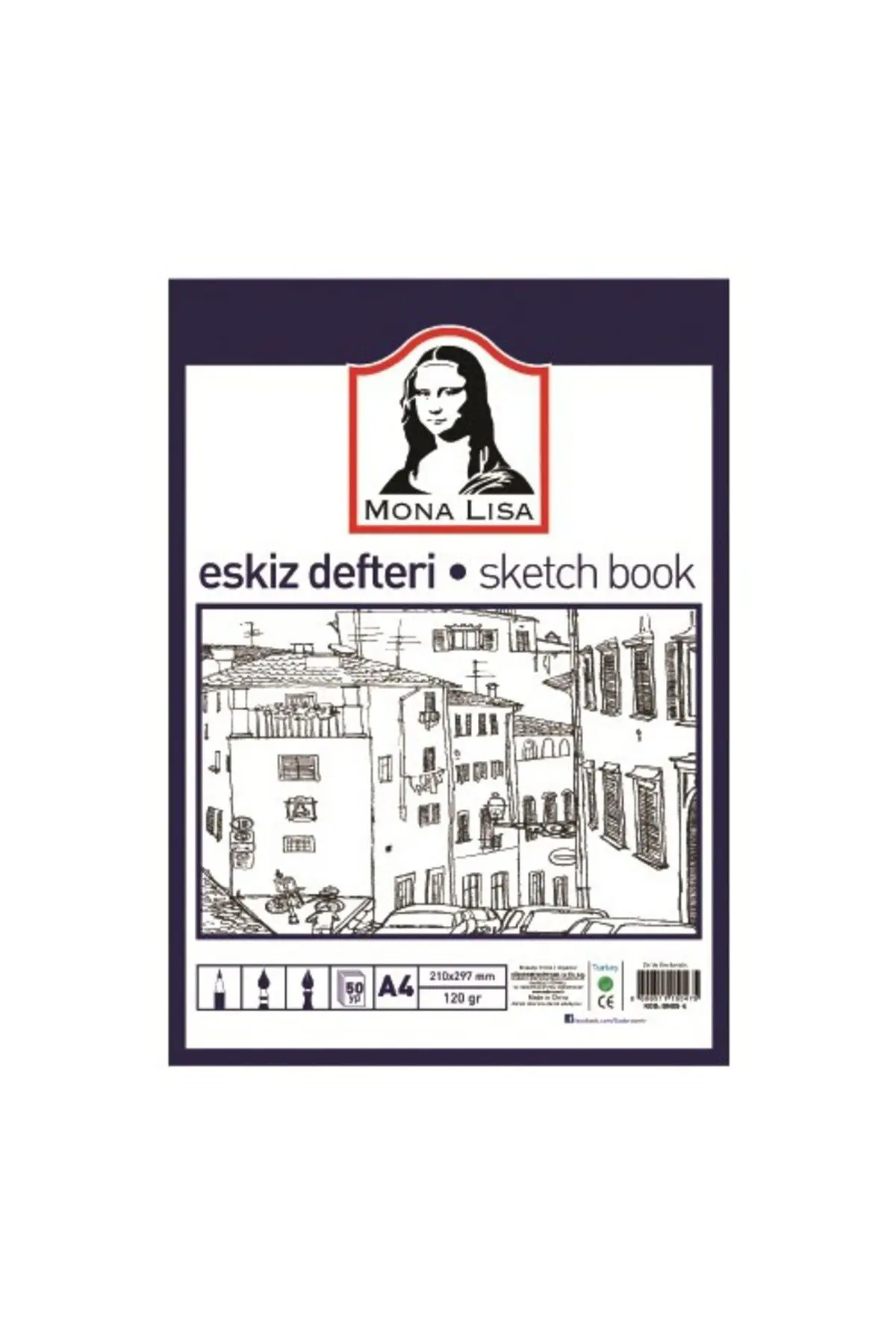 Südor Eskiz Defteri 120 gr 50 Yp A4