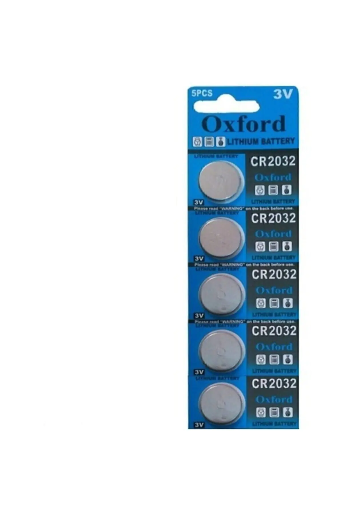 Supex 5 Adet Cr 2032 Pil Bios Para Baskül Tartı Pili