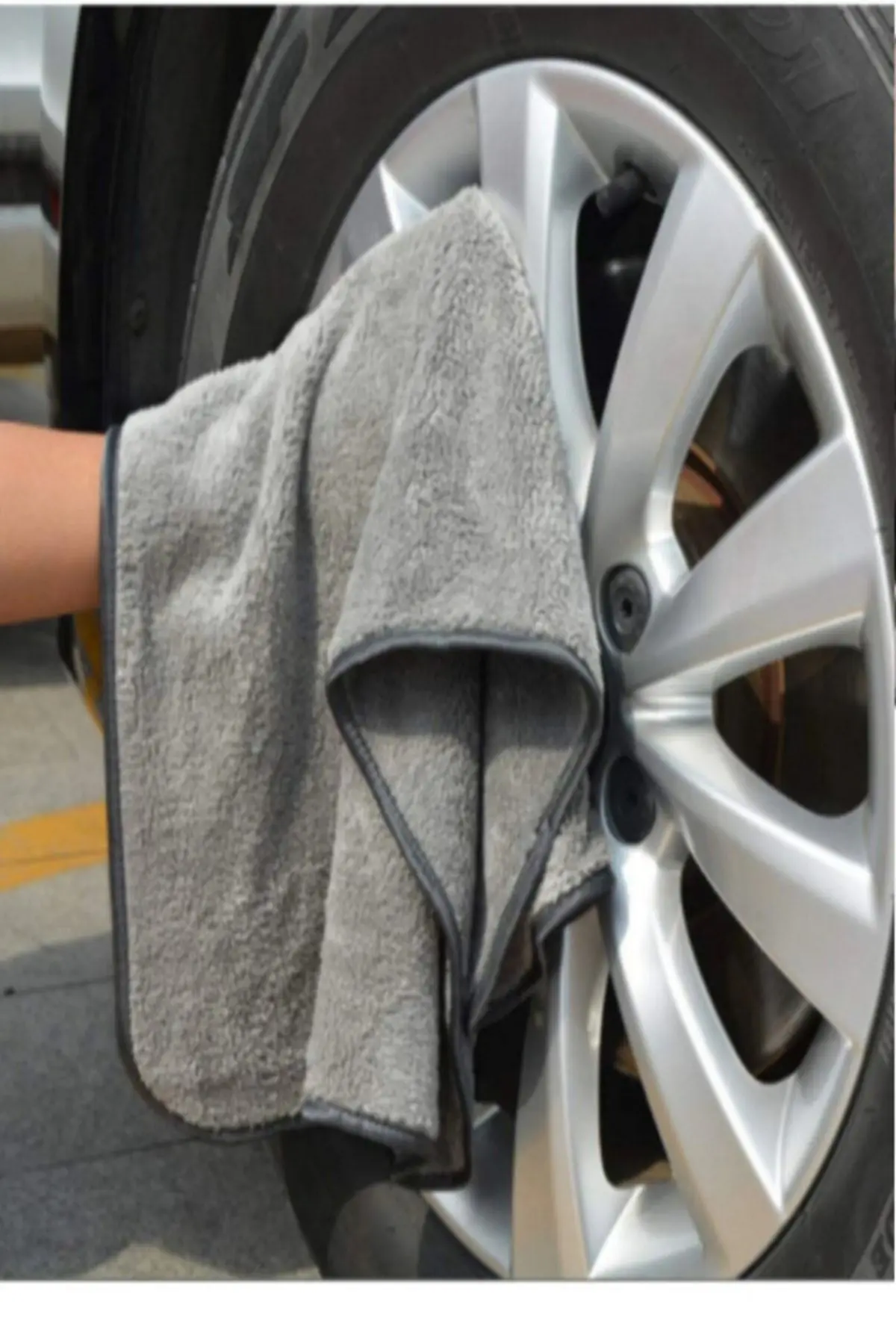 MissClean Mikrofiber Oto Kurulama Bezi Büyük Boy 50/70 Cm