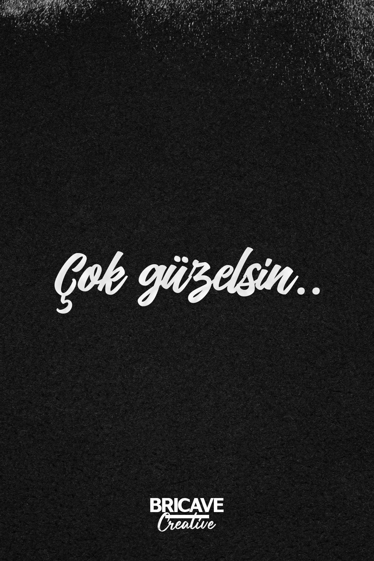 Çok Güzelsin Güneşlik Ayna Yazısı Araba-Motosiklet Cam Etiket Sticker 7,2x1,8cm