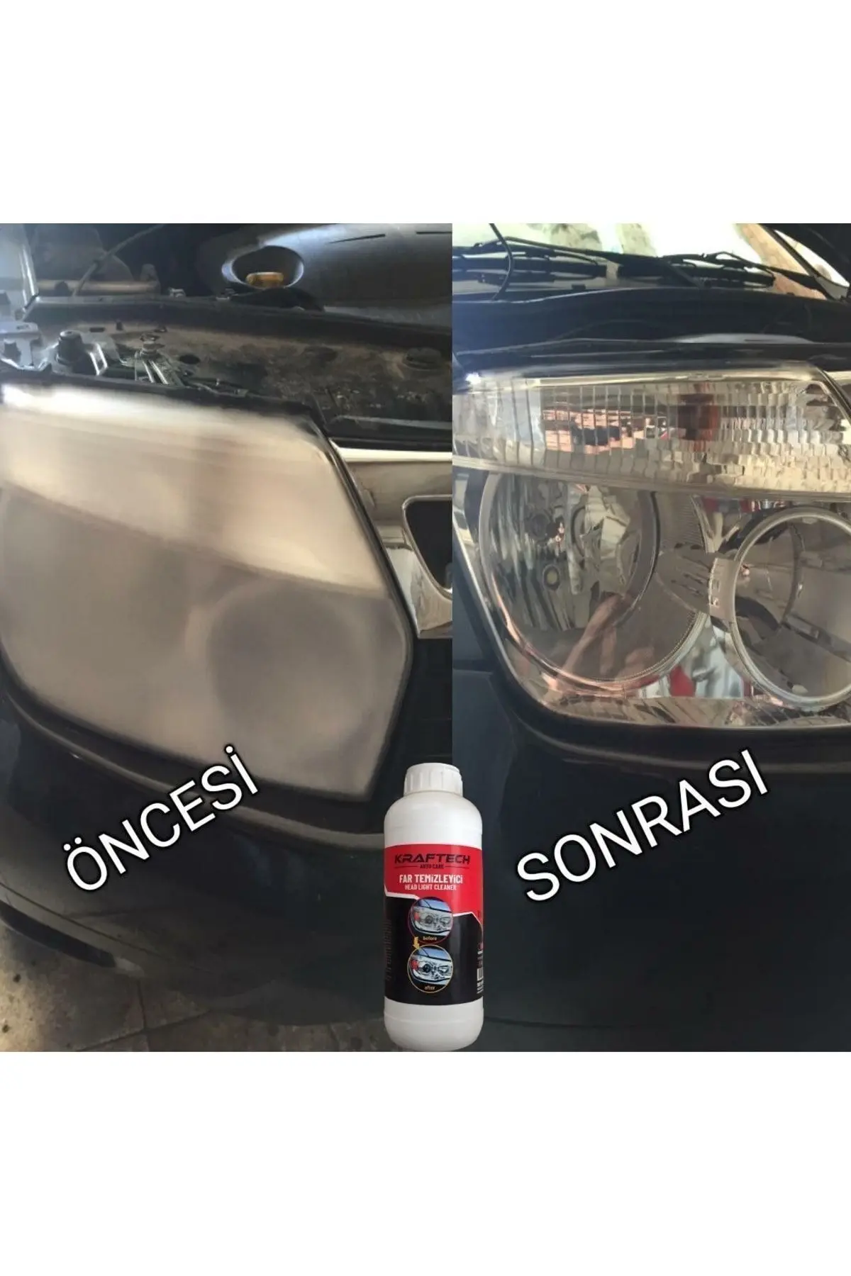 Yeni Nesil Araba Far Temizleme Sıvısı Far Temizleme Solüsyonu Kloroform Uyumlu 1 Kg