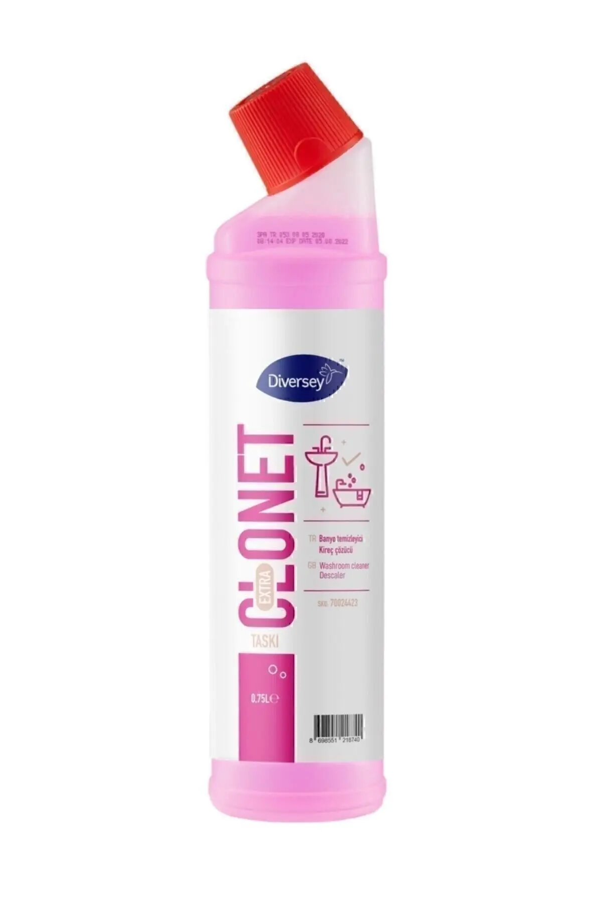 Diversey Clonet Extra Banyo Temizleyici Ve Kireç Çözücü 750 ml