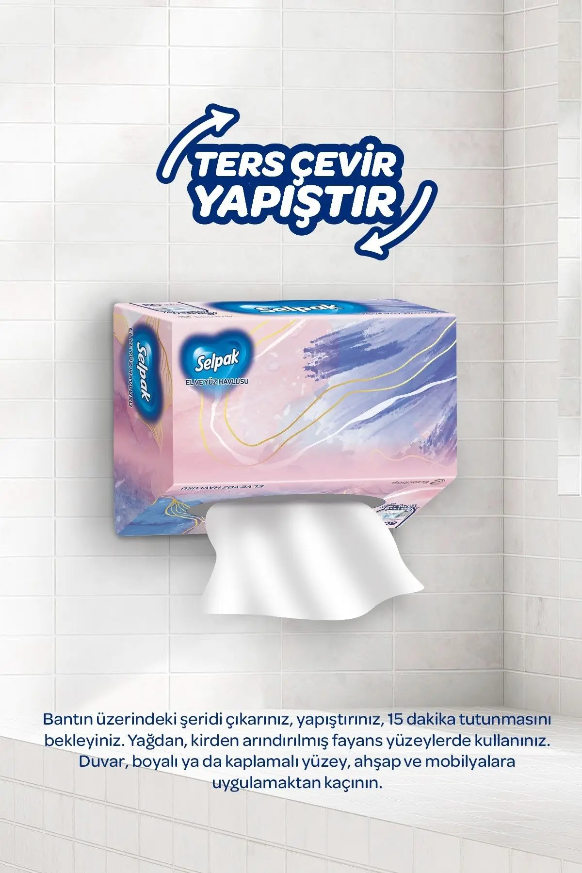 ® El Ve Yüz Havlusu 4'lü 320 Yaprak