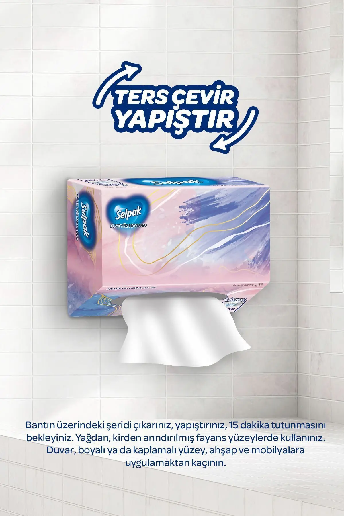 ® El Ve Yüz Havlusu 5'li 400 Yaprak