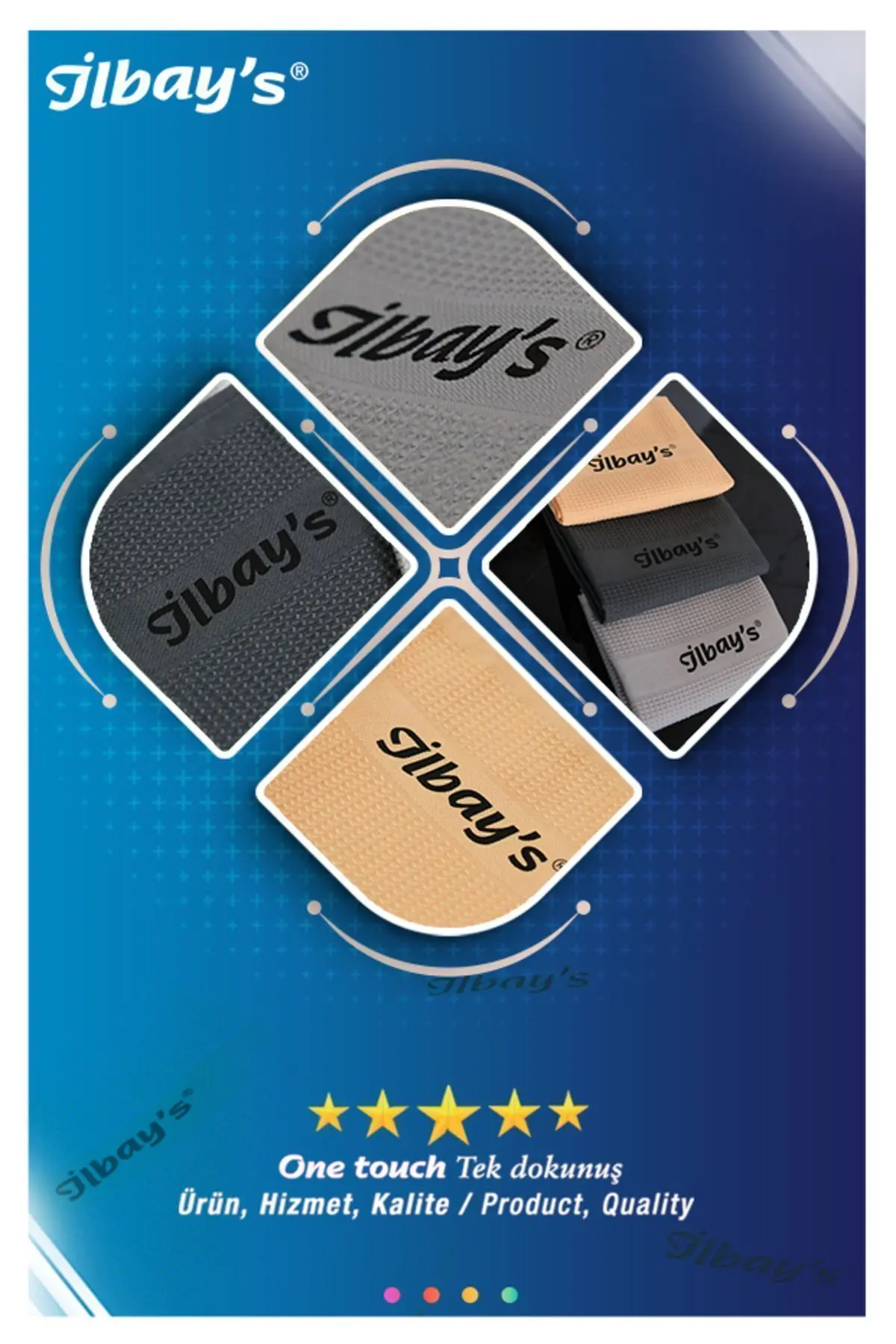 İthal 3'lü Mikrofiber Temizlik Bezi (40*60cm) Baskılı Yeni Renk Serisi