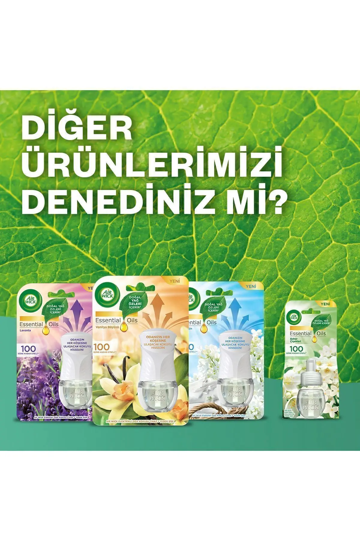 Elektrikli Oda Kokusu Temizliğin Esintisi Kit + Yedek Şişe Bahar Çiçekleri-Esansiyel Yağlar İçerir*