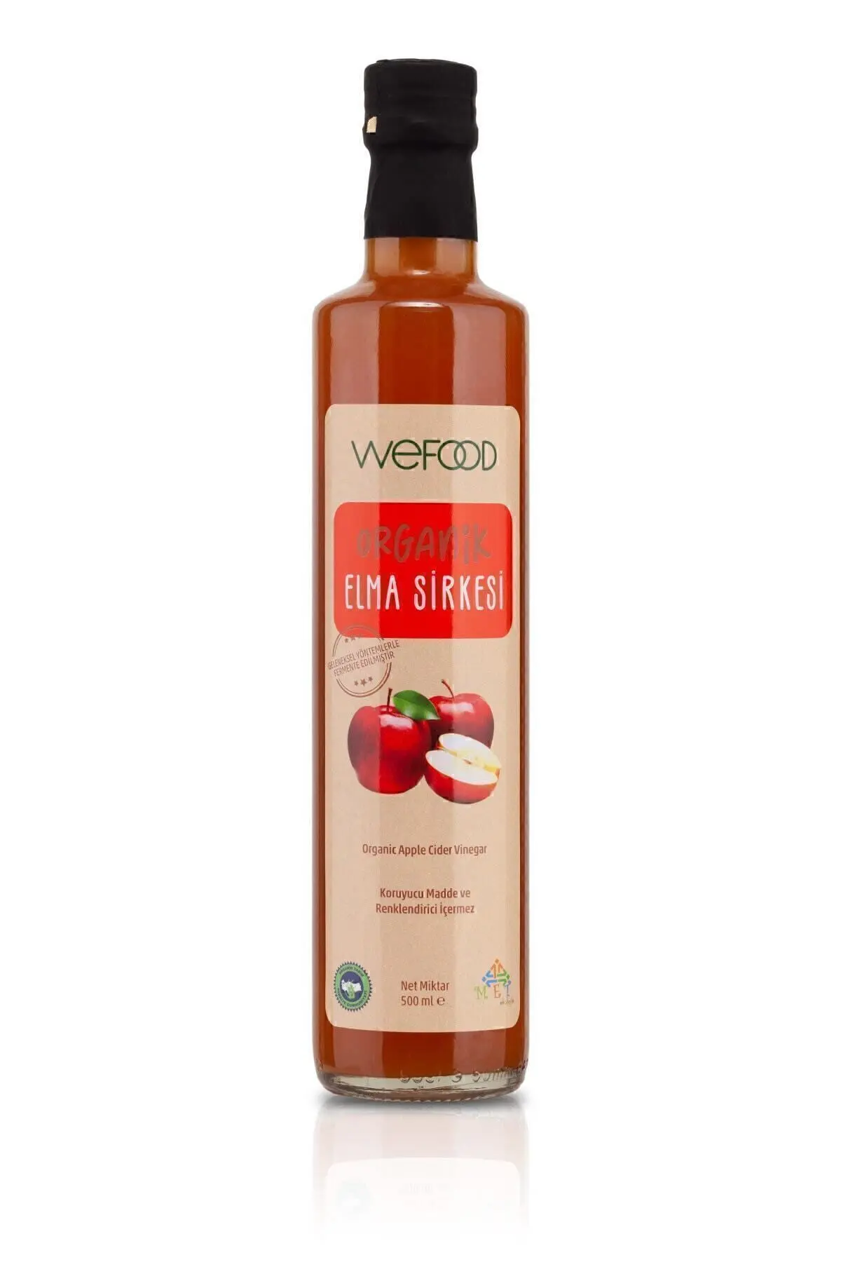 Wefood Organik Elma Sirkesi 500 ml