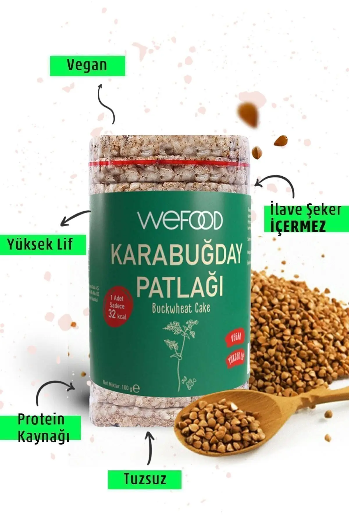 Karabuğday Patlağı 100 Gr