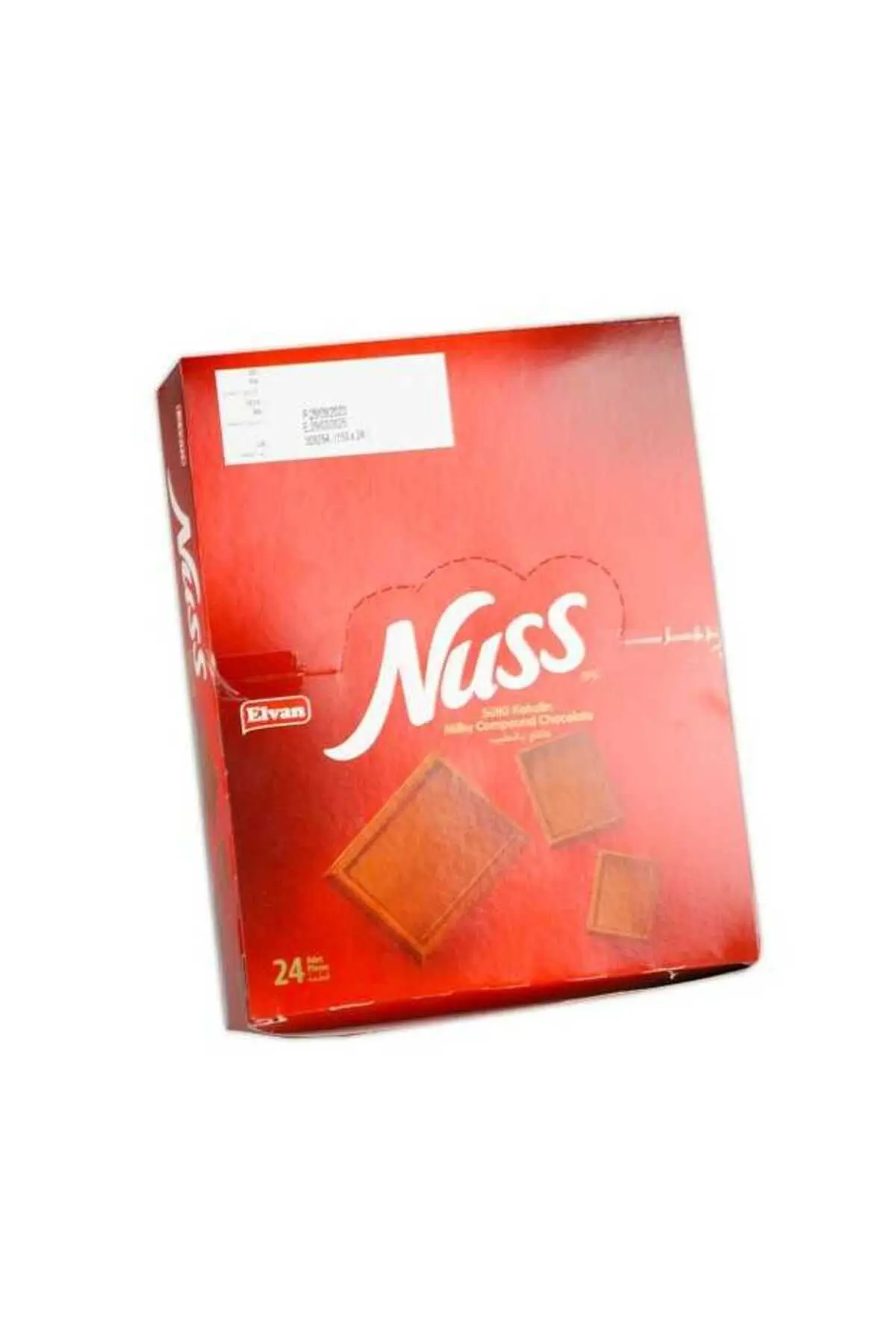 Nuss Tablet 12 Gr. 24 Adet (1 Kutu)
