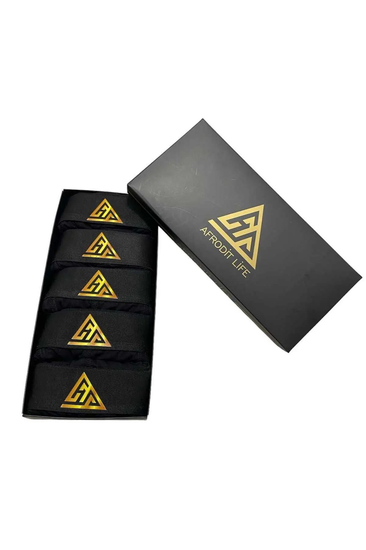 5'li lüks kutu pamuklu ve likralı erkek boxer