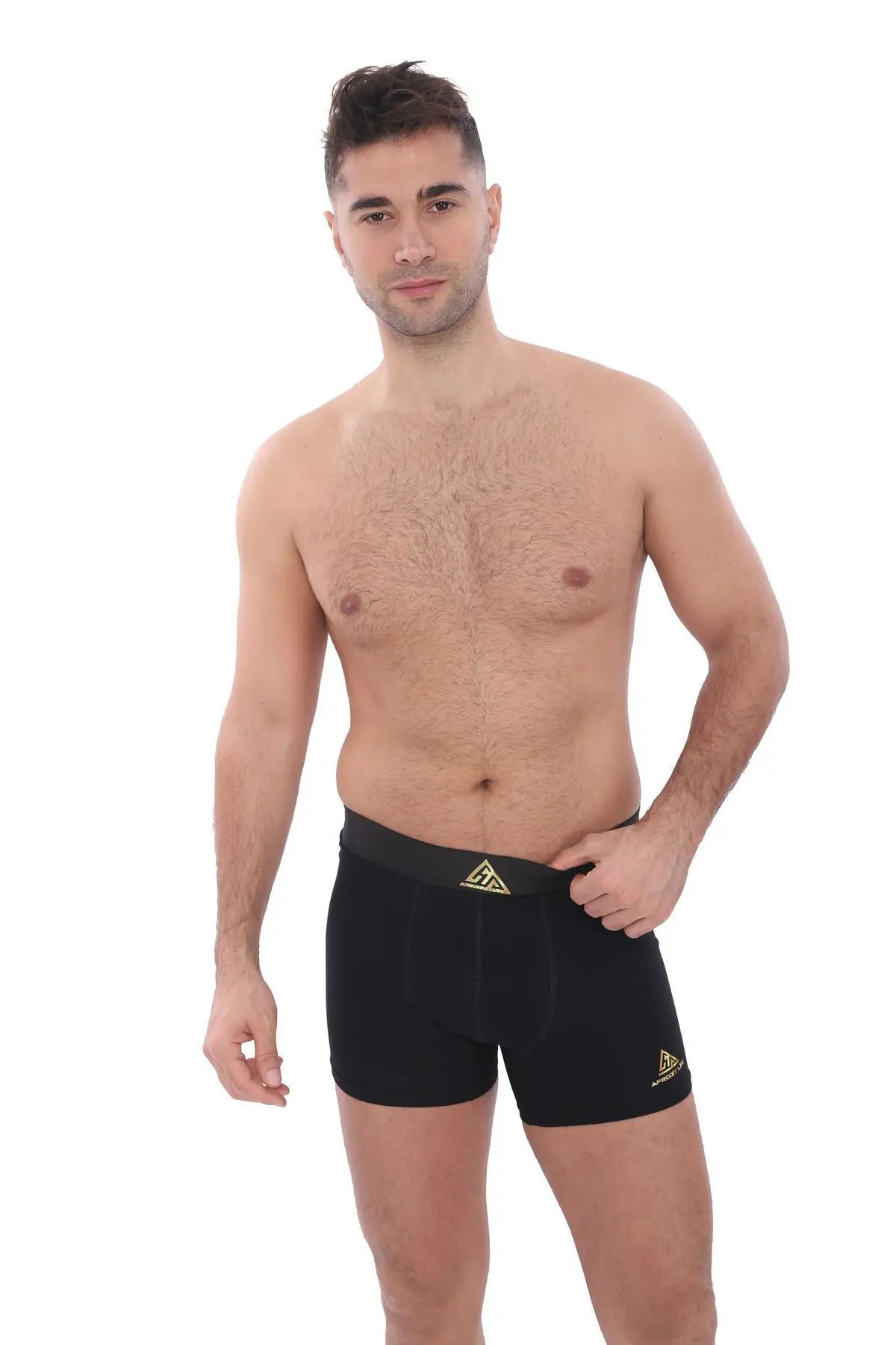 5'li lüks kutu pamuklu ve likralı erkek boxer