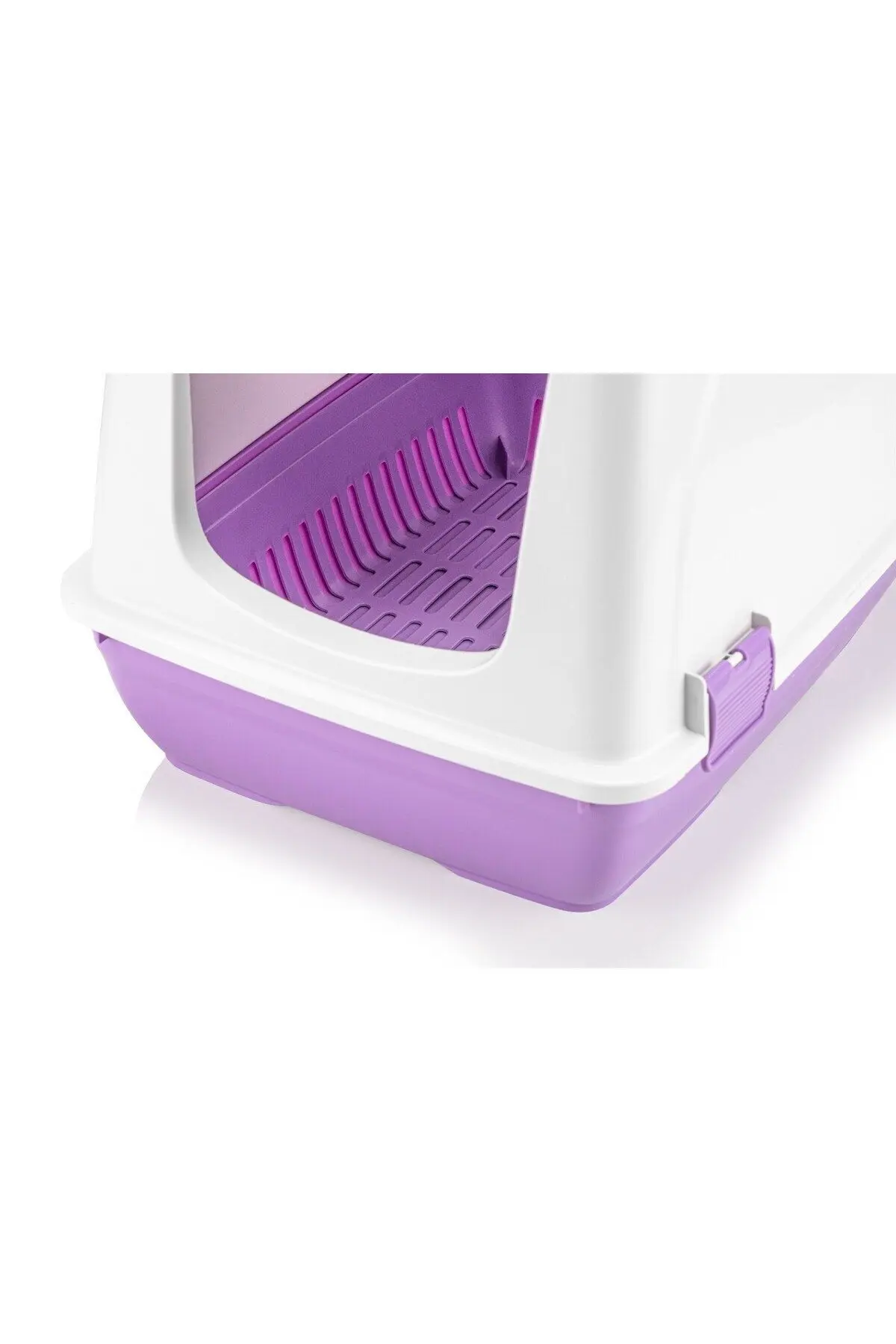 Elekli Kapalı Kedi Tuvaleti Xl Boy 40x37,5x50 Cm ( Kürek Hediyeli)