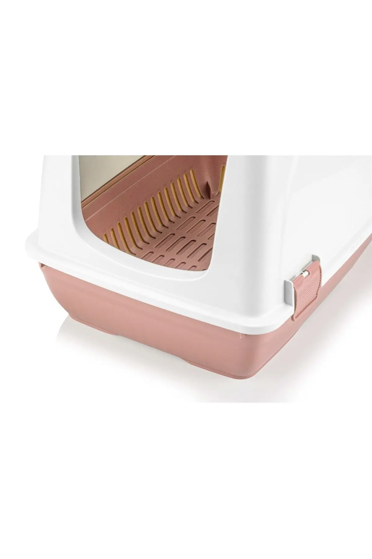 Elekli Kapalı Kedi Tuvaleti Xl Boy 40x37,5x50 Cm ( Kürek Hediyeli)