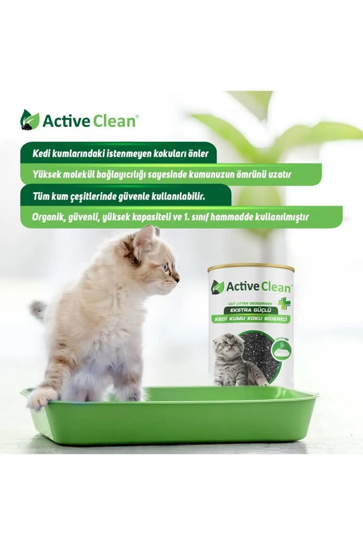 Clean Plus Kedi Kumu Koku Giderici 420 gr