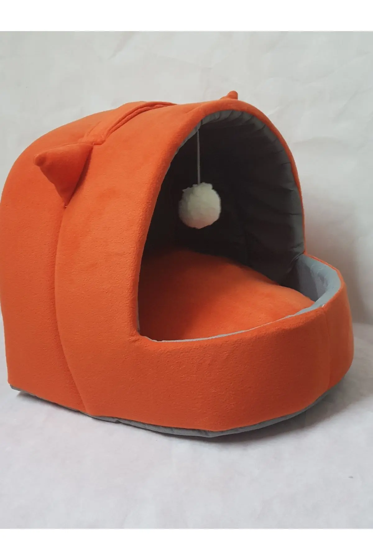Nerotex Kedi Köpek Yatağı Yuvası Yıkanabilir Kulaklı Neroplrklk2024101