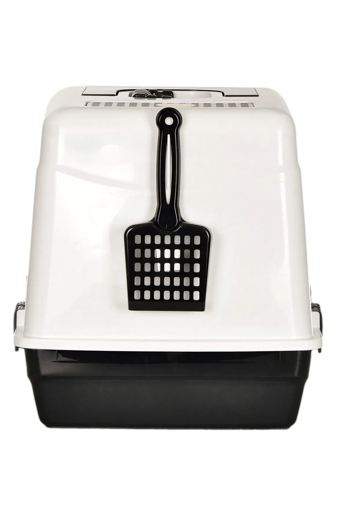 Xxl Büyük Boy Kapalı Kedi Tuvaleti Ve Kürek Hediyeli - En: 39 Genişlik :53 Yükseklik: 41