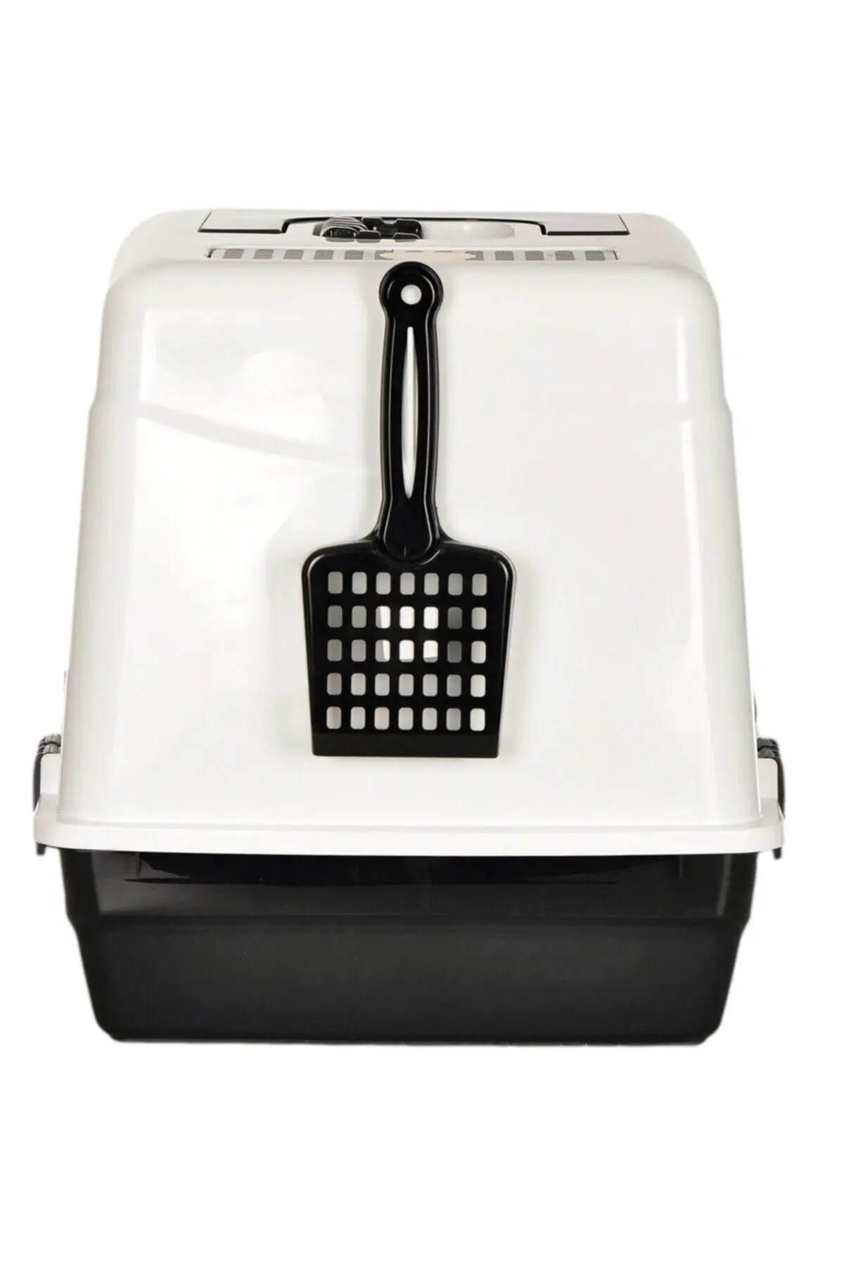 Xxl Büyük Boy Kapalı Kedi Tuvaleti Ve Kürek Hediyeli - En: 39 Genişlik :53 Yükseklik: 41