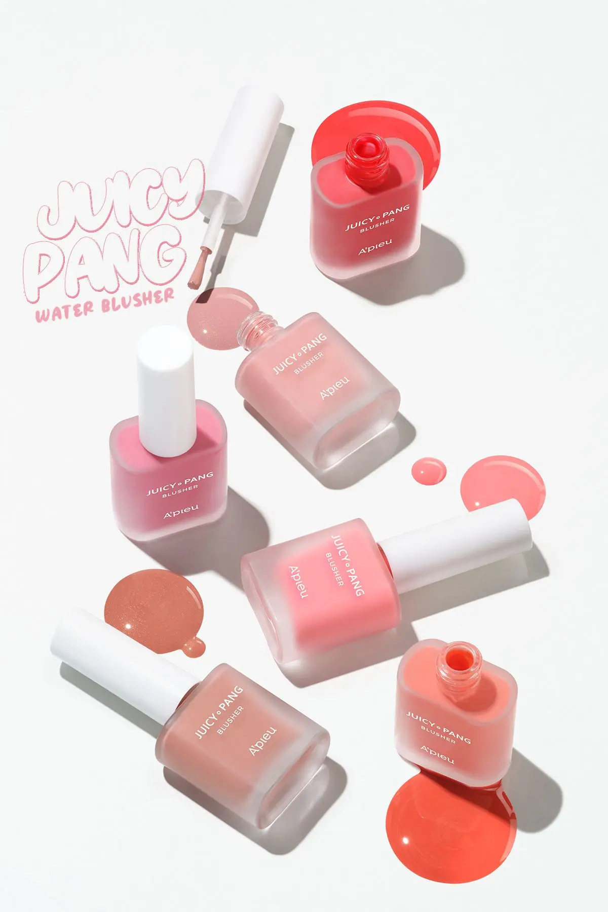 Meyve Kokulu Doğal Görünümlü Likit Allık 9g. Apıeu Juicy-pang Water Blusher (CR01)