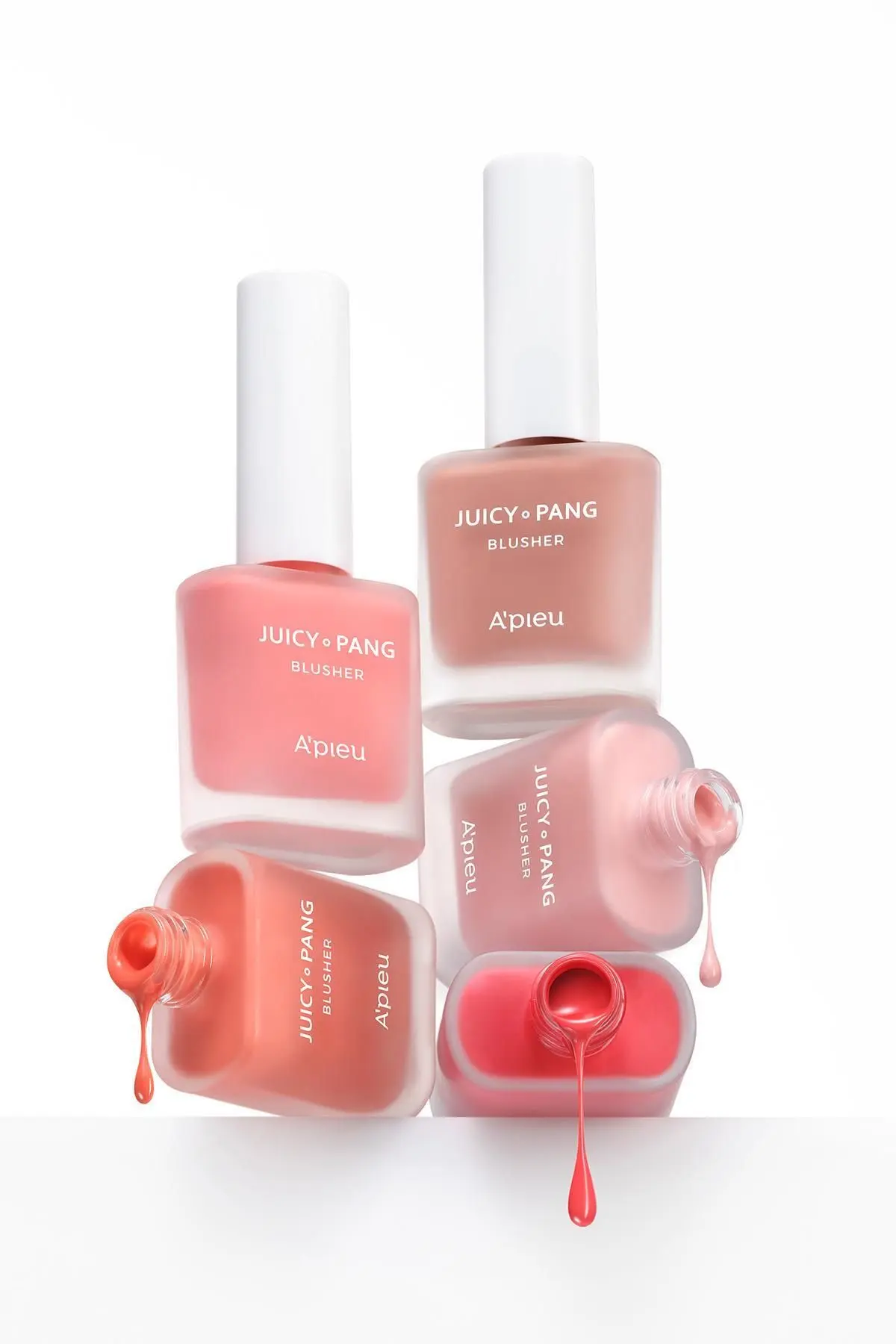 Meyve Kokulu Doğal Görünümlü Likit Allık 9g. Apıeu Juicy-pang Water Blusher (PK02)