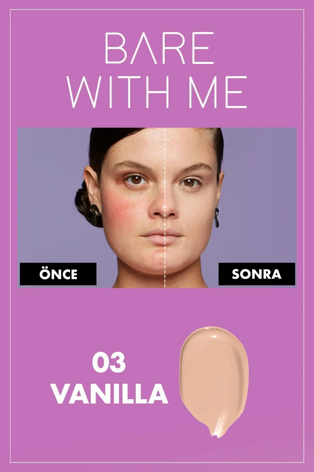 Bare With Me Kapatıcı Serum 03 Vanilla