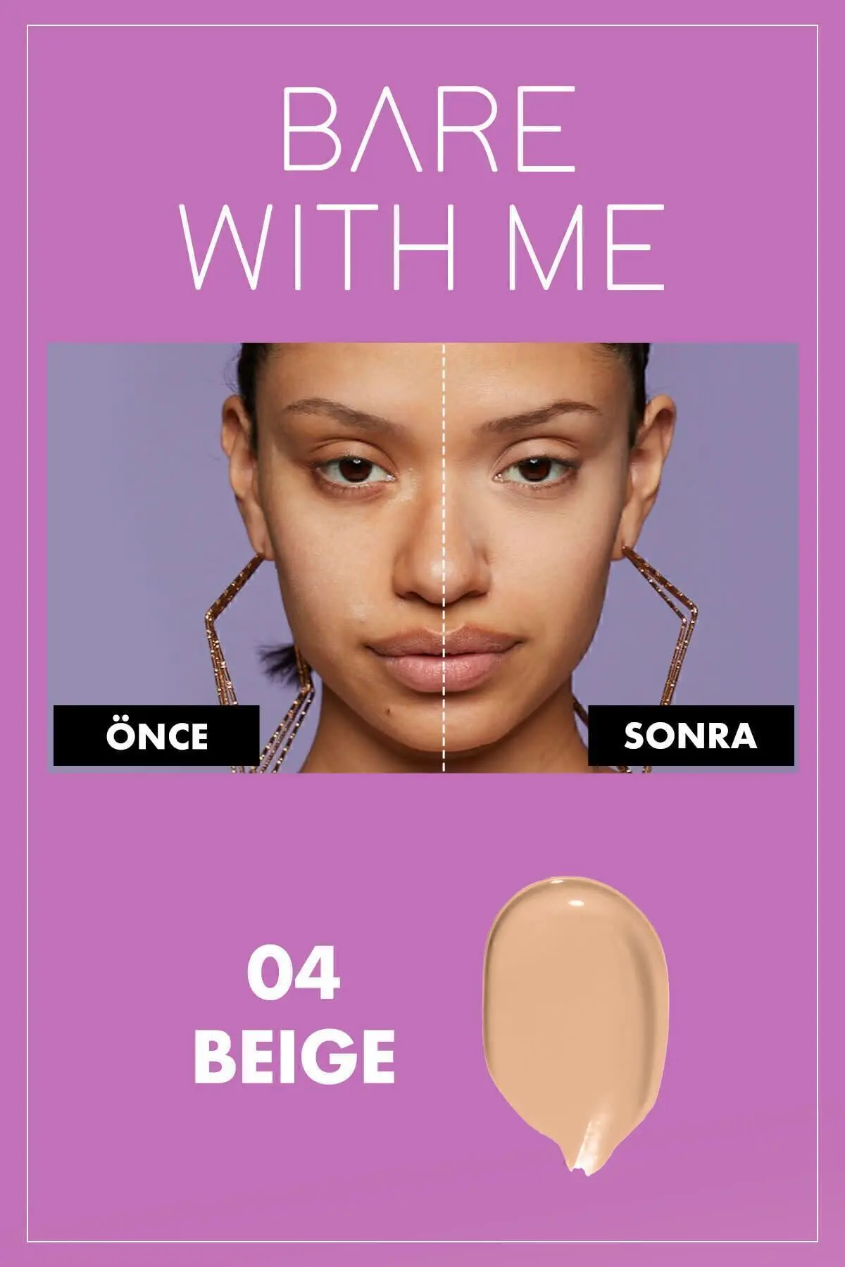 Bare With Me Kapatıcı Serum 04 Beige