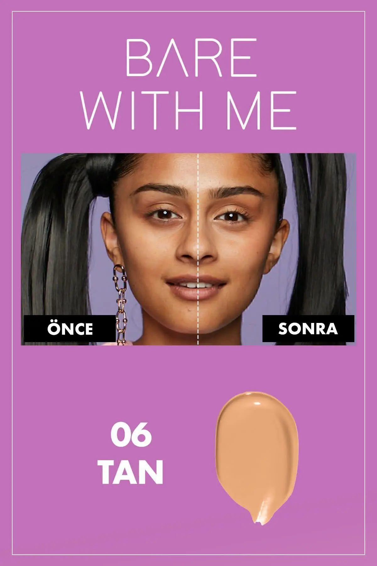 Bare With Me Kapatıcı Serum 06 Tan