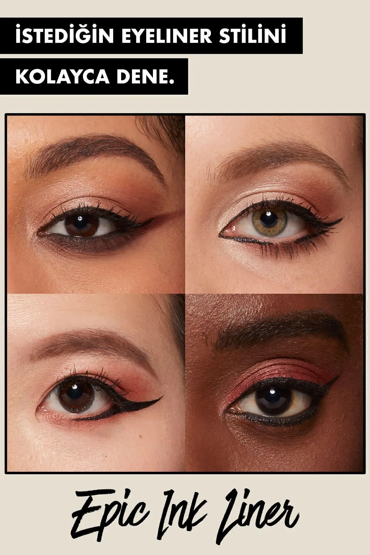 Siyah Eyeliner - Epic Ink Liner 800897085605