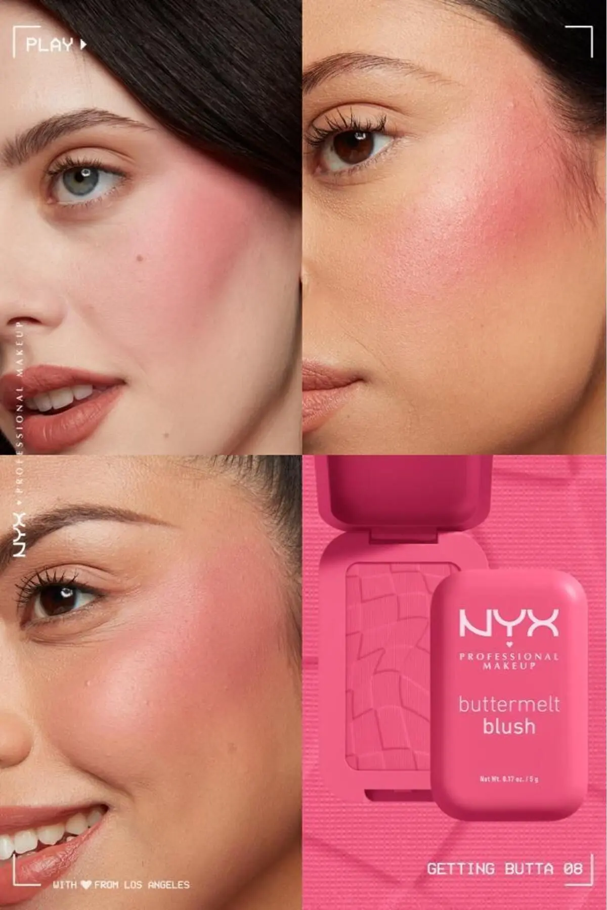Buttermelt Blush Kremsi Pudra Allık - 08 Getting Butta