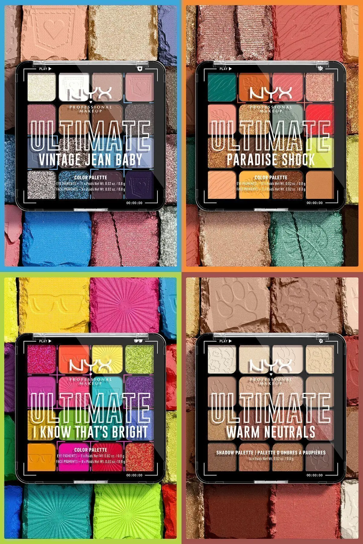 Göz Farı Paleti - Ultimate Shadow Pallette Warm Neutrals 800897017644