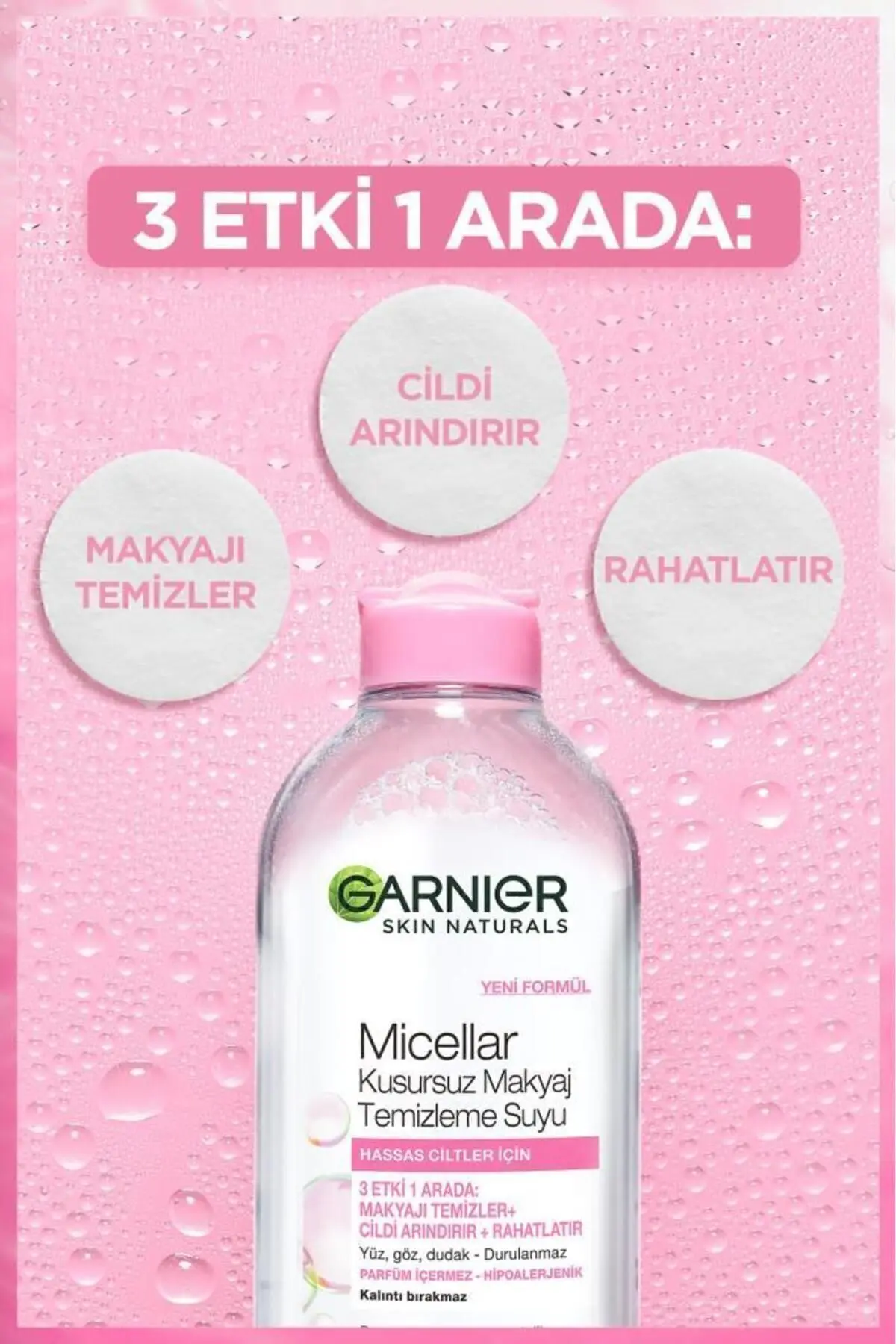 Micellar Kusursuz Makyaj Temizleme Suyu 200ml