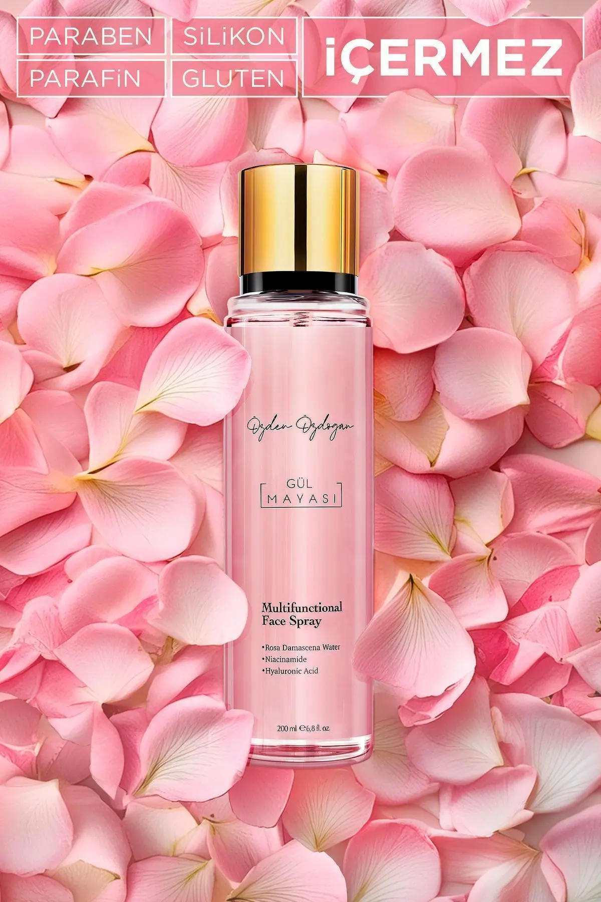 Gül Mayası Aydınlatıcı ve Gözenek Sıkılaştırıcı Tonik 200 ml.