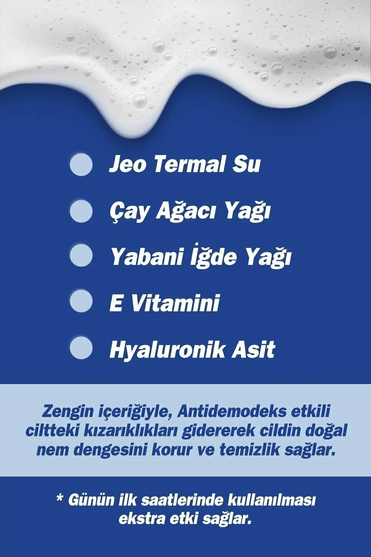 Yüz Temizleme Köpüğü 200 ml (Çay Ağacı Yağı / tea tree oıl)