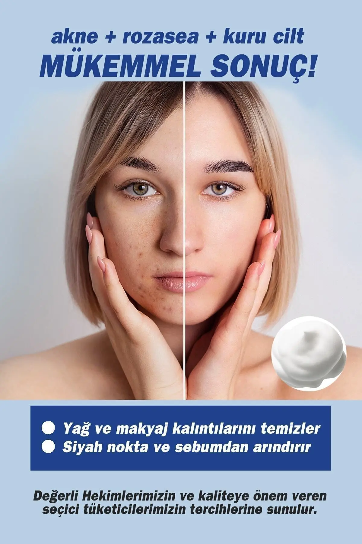Yüz Temizleme Köpüğü 200 ml (Çay Ağacı Yağı / tea tree oıl)